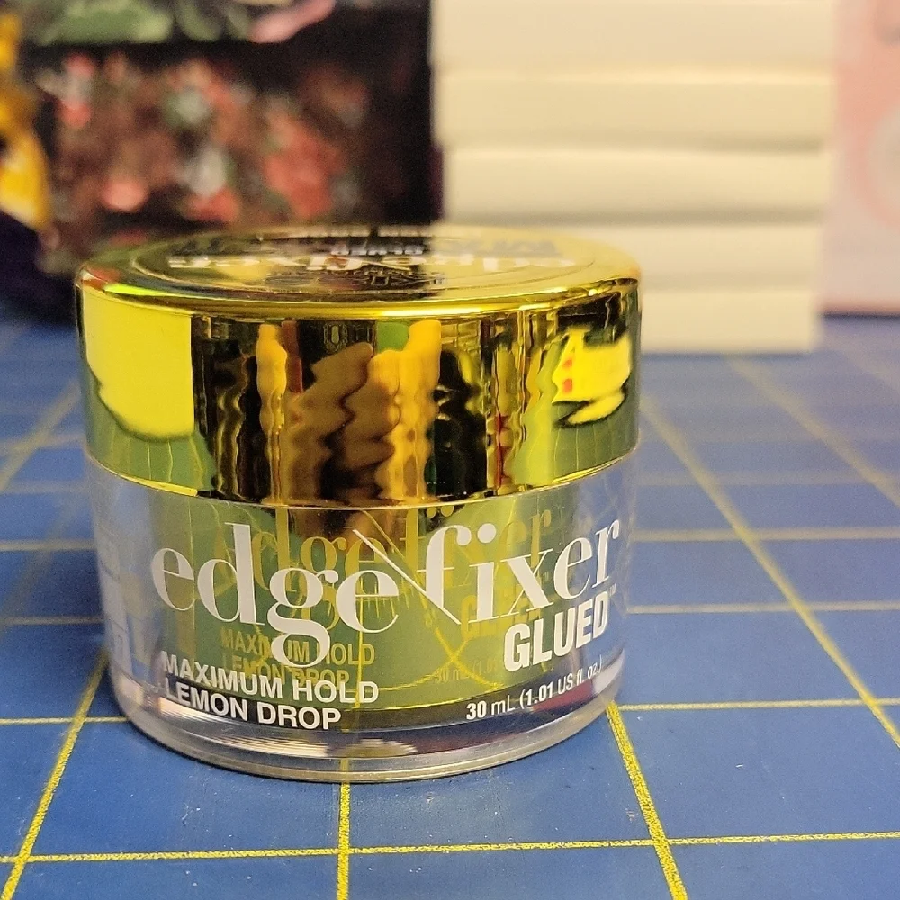 KISS edge Fixer Glued Max Hold Lemon Drop Hair Gel 30ml New
